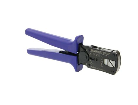 Zaciskarka do tulejek na czworokąt praska profesjonalna do zaciskania końcówek kabli 2,5-16mm2 EK302