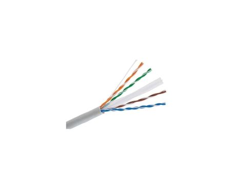 Kabel Skrętka Kat 6 UTP Drut 305m Box Szara 100 Miedzi
