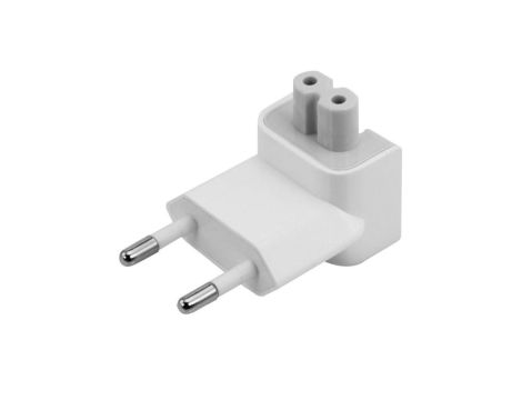 Adapter AC Akyga AK-AD-60 EU CEE 7/16 do C7 biały