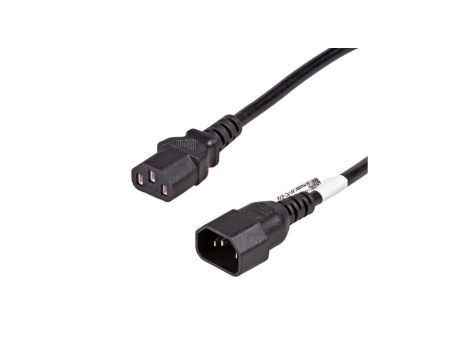 Kabel zasilający Akyga AK-PC-07A przedłużacz CCA IEC C13 / C14 3 m