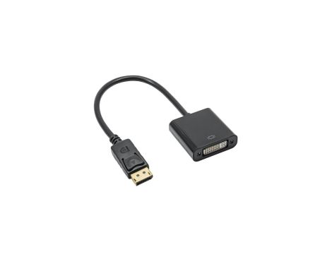 Konwerter adapter z kablem Akyga AK-AD-58 DisplayPort (m) / DVI 24+5 (f) 20cm