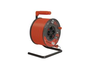 Przedłużacz bębnowy 4-gniazda z/u 25m H05VV-F 3G1,5 IP20 P194253