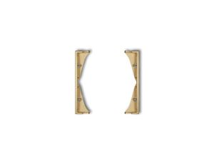 MINI Ramka pośrednia do gniazd podwójnych złota 29MRP-2