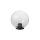Oprawa ogrodowa parkowa E27 GLOBE kula fi 250mm transparentna 1080.201T