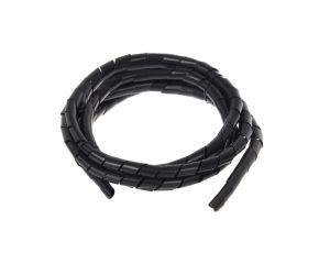 Osłona maskująca na kable Maclean MCTV-686 B (14.6*16mm) 3m czarna spirala MCTV-686