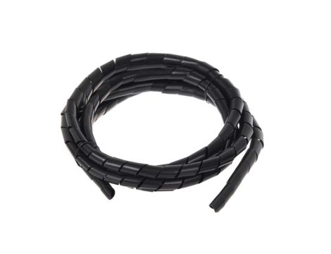 Osłona maskująca na kable Maclean MCTV-687 B (20.4*22mm) 3m czarna spirala MCTV-687