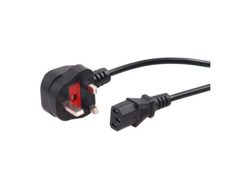 Kabel zasilający 3 pin 3M wtyk GB Maclean MCTV-807 MCTV-807