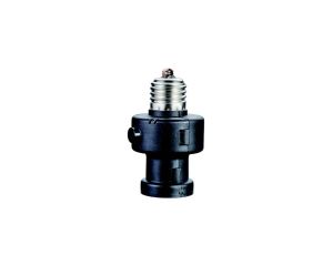 Oprawa żarówki z czujnikiem zmierzchu timer Maclean Energy MCE21B E27 100W MCE21