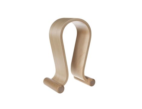 Stojak na słuchawki Maclean MC-815O, drewniany, kolor jasny dąb OAK MC-815