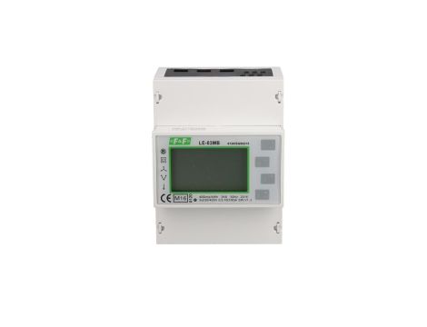 Licznik energii elektrycznej 3-fazowy z wyświetlaczem LCD 100A LE-03MB
