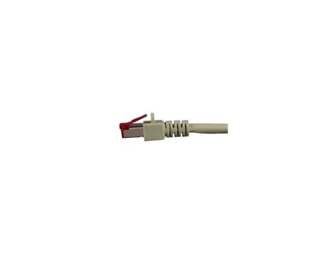 Patchcord SFTP 1m Cat.6 LSZH szary