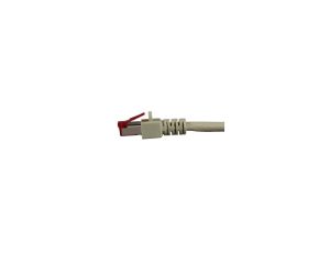 Patchcord SFTP 0,5m Cat.6 LSZH szary