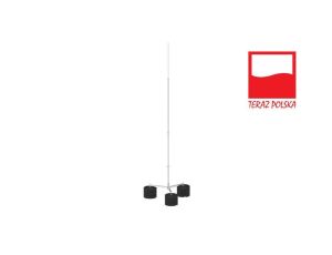 Maszt odgromowy aluminiowy 7m na trójnogu komplet 65.7 3p cz 65037009