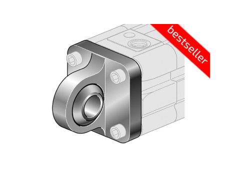 Ucho proste z przegubem kulowym do siłownika pneumatycznego D40, ISO15552/6431, ISO21287