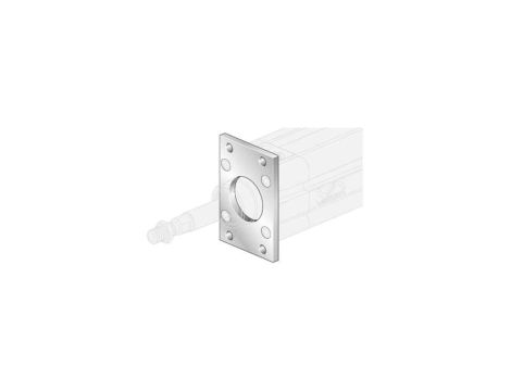 Kołnierz mocujący do siłownika pneumatycznego D32, ISO15552/6431, ISO21287, ze śrubami montażowymi