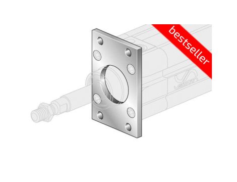 Kołnierz mocujący do siłownika pneumatycznego D100 ISO15552/6431, ISO21287, ze śrubami montażowymi