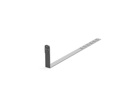 Uchwyt pod dachówkę L-450mm H-100mm ocynk z zaczepami skręcany 100 10.4.1/Z/S OG /91003502/