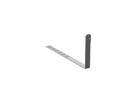 Uchwyt drutu odgromowego pod dachówkę L-330/z zaczepami/skr 10.2/Z/S OG /91003002/