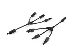 Trójnik MC4 z kablem do łączenia modułów fotowoltaicznych