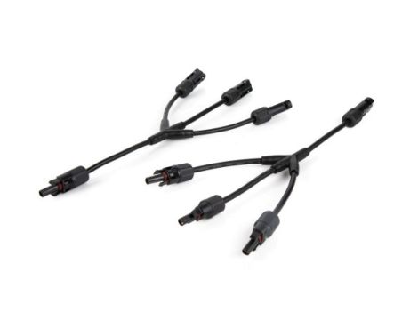 Trójnik MC4 z kablem do łączenia modułów fotowoltaicznych