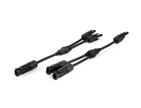 Dwójnik MC4 z kablem do łączenia modułów fotowoltaicznych