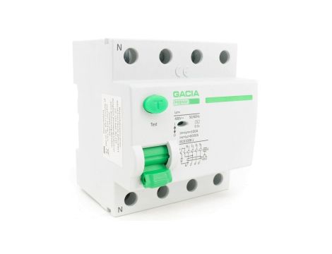 Wyłącznik różnicowoprądowy 4P 40A 0,03A 30mA typ AC