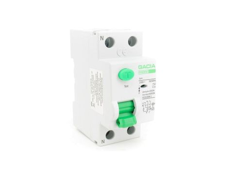 Wyłącznik różnicowoprądowy 2P 25A 0,03A 30mA typ AC