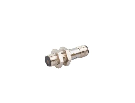 Czujnik indukcyjny M12x1 dł: 45mm zabudowany Sn: 4mm 10-30V DC PNP NO złącze M12 IP67 mosiądz niklonowany IB12A952
