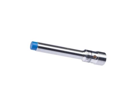 Czujnik indukcyjny M8x1 dł: 66mm niezabudowany Sn: 6mm 10-30V DC PNP NC złącze M12 4-pinowe IP67 mosiądz chromowany IN080226
