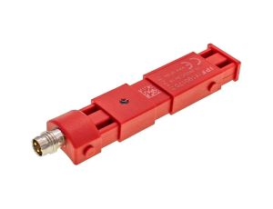 Czujnik indukcyjny 78x9x19mm niezabudowany Sn: 16 10-30V DC PNP NO wtyk M8 3pin IP67 PA 6.6 montaż na węża IY190170