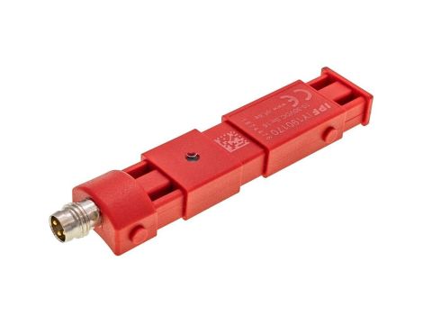Czujnik indukcyjny 78x9x19mm niezabudowany Sn: 16 10-30V DC PNP NO wtyk M8 3pin IP67 PA 6.6 montaż na węża IY190170
