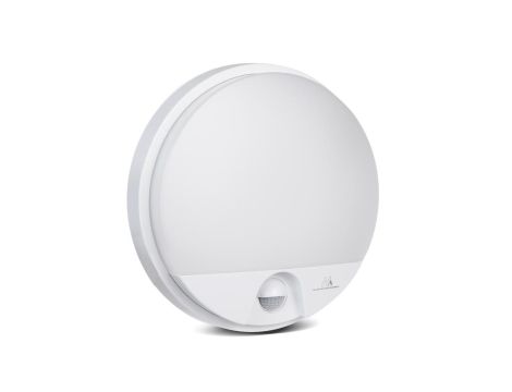 Oprawa LED z czujnikiem ruchu na podczerwień MCE291 W 1100lm 15W IP54 Maclean kolor biały