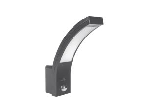 Oprawa LED z czujnikiem ruchu na podczerwień MCE244 GR 750lm 10W IP54 Maclean kolor szary