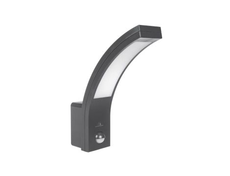 Oprawa LED z czujnikiem ruchu na podczerwień MCE244 GR 750lm 10W IP54 Maclean kolor szary