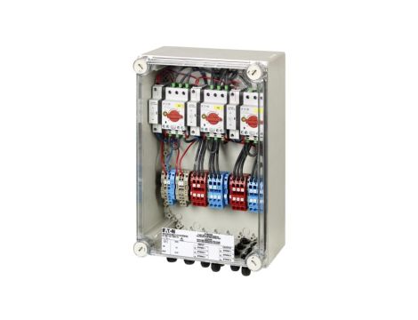 Rozłącznik przeciwpożarowy SOL30-SAFETY na 3 stringi, MC4, 230VAC 168100