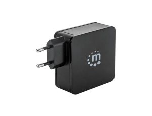 Zasilacz 230V USB-C Power Delivery 60W 3-20V USB-A 5V 2.4A