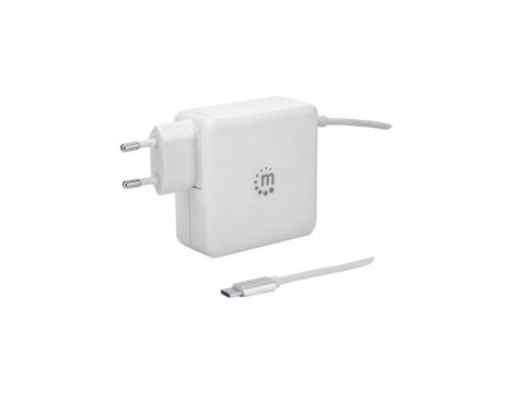 Zasilacz 230V USB-C Power Delivery 60W 3-20V USB-A 5V 2.4A