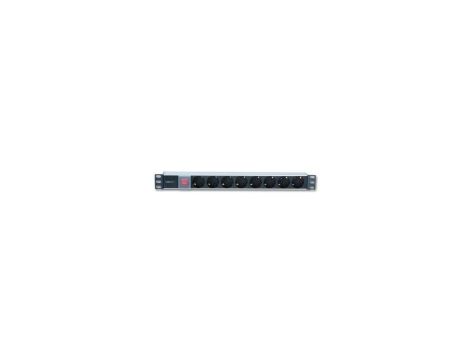 Listwa zasilająca Rack 19 1U 250V/16A 8X Schuko 3M I-CASE STRIP-81UD
