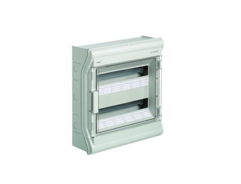 Rozdzielnica modułowa 2x18 natynkowa IP65 Vector VE218L