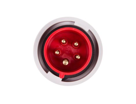 Wtyczka przenośna 16A 5P 400V czerwona IP67 SHARK 0152-6