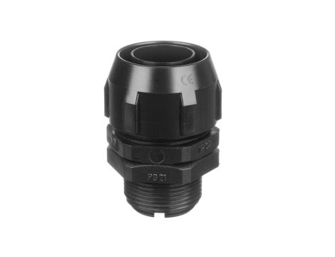 Dławnica do rur ochronnych PG21 IP66 czarna WPD 21/21 E03DK-07030100601