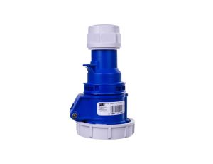 Gniazdo przenośne 16A 3P 230V niebieskie IP67 SHARK 2132-6