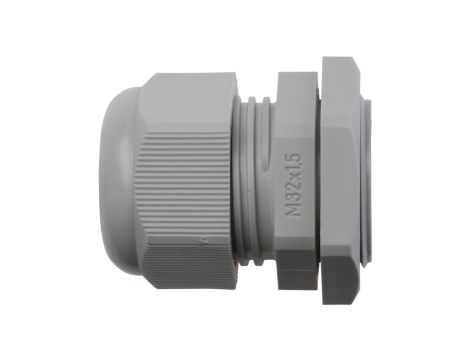 Dławnica kablowa poliamidowa M32 IP65 AKM 32 jasnoszara 3600212