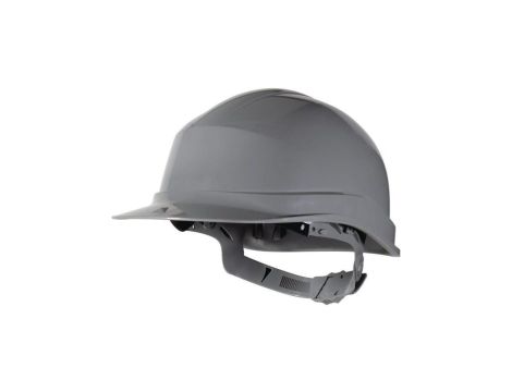 Hełm budowlany z polietylenu szary regulowany 440 VAC ZIRC1GR