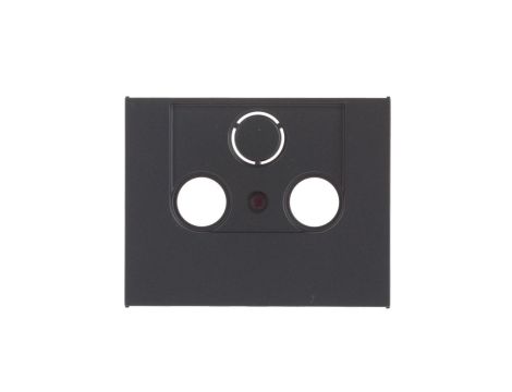 K.1 Element centralny do gniazda antenowego 2- i 3 wyjściowego antracyt mat lakierowany 12017016