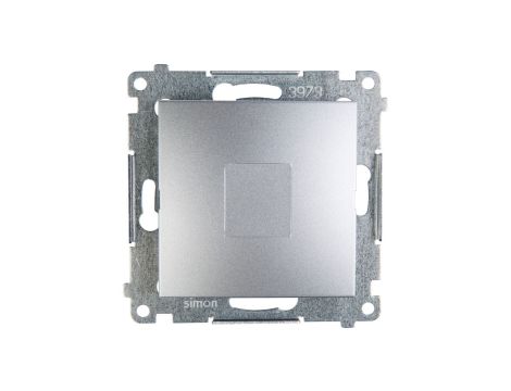 Simon 54 Zaślepka ramki srebrny mat DPS.01/43