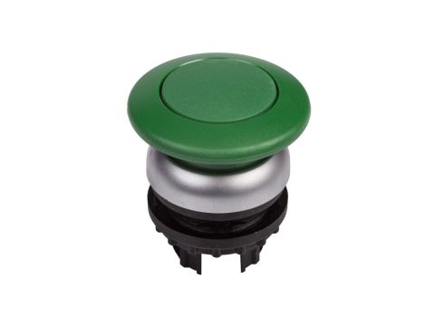 Napęd przycisku grzybkowego zielony bez samopowrotem M22-DRP-G 216747
