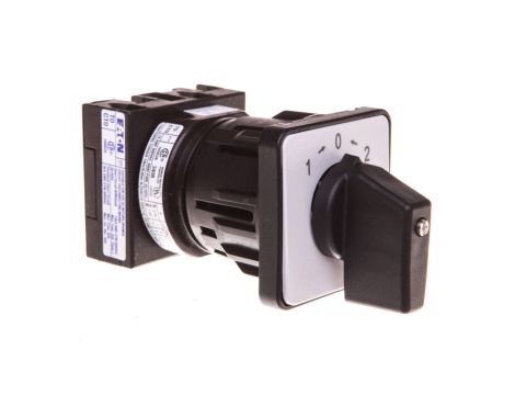 Łącznik krzywkowy 1-0-2 1P 20A do wbudowania z samopowrotem do pozycji 0 T0-1-8214/EZ 076815