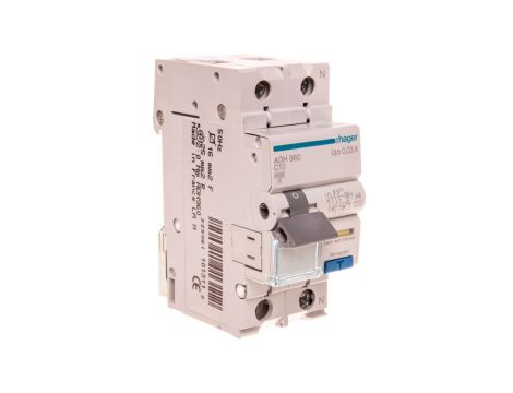 Wyłącznik różnicowo-nadprądowy RCBO 2P C10A 0,03A Typ A-HI ADH960