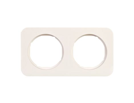 Berker R.1 Ramka podwójna pozioma/pionowa IP20 biała 10122189